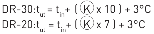 Formules DR-20B-30D