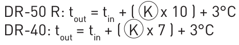 Formule air sec DR-50R et DR-40