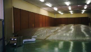 Dégât des eaux dans un gymnase dégât des eaux dans un gymnase