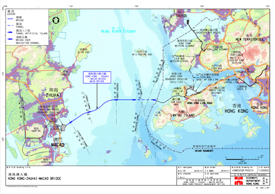 Déshumidification du Pont de Hong-Kong–Zhuhai–Macau