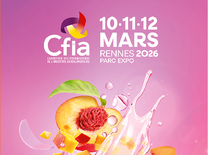 Rendez-vous au salon CFIA 2026 à Rennes